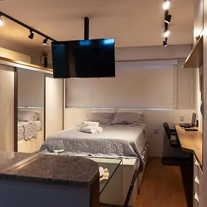 Flat Novo E Moderno A 200m Do Shopping , Com Piscina Wifii 500mbps Apartamento